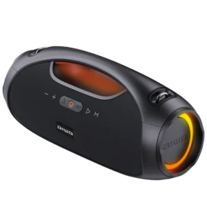 parlante aiwa boombox aws244bt portátil bluetooth 60w rms